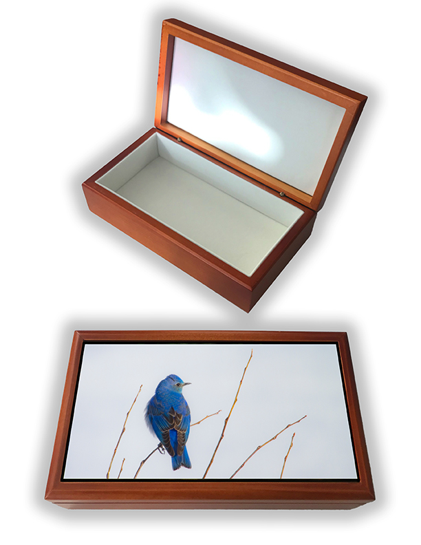 Blue Bird Day Keepsake Box