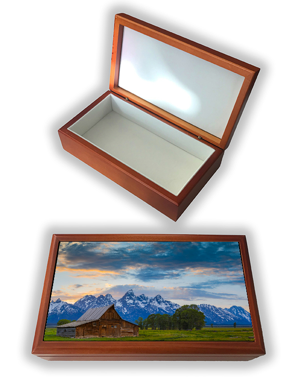 Moulton Sunset Photo Keepsake Box